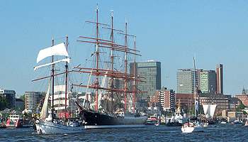 Hafengeburtsag in Hamburg
