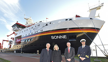 Das Forschungsschiff Sonne © Meyer Werft