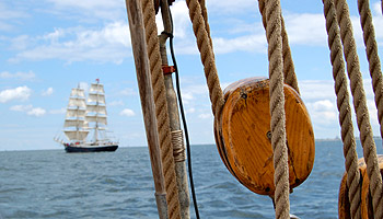 Auf der Kieler Förde © Melanie Kiel