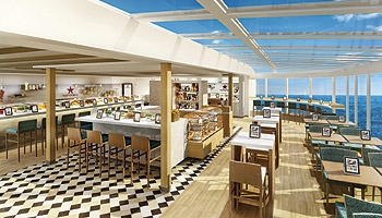 Food Republic auf der Norwegian Escape © Norwegian Cruise Line