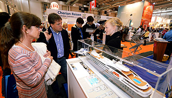 Kreuzfahrt-Tipps und -Trends auf der Messe REISEN HAMBURG © HMC/Hartmut Zielke (HW)