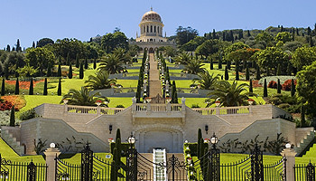 Weltkulturerbe: Die Baha'i Gärten in Haifa © goisrael.de
