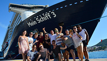 Breakin` Mozart war auf der Mein Schiff 3 © TUI Cruises