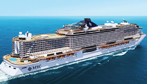 Die MSC Seaside © MSC Kreuzfahrten