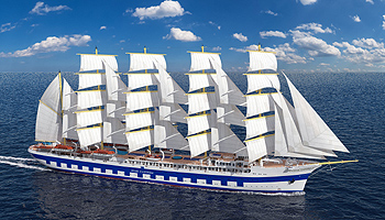 Flying Clipper wird ab Ende 2017 für Star Clippers in See stechen © Star Clippers