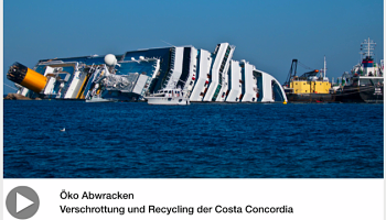 Recycling der Costa Concordia in Bildern © VDMA