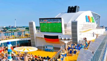Fußball-Weltmeisterschaft 2018 auf AIDA-Schiffen © AIDA Cruises