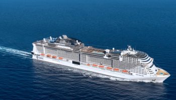 Die MSC Grandiosa © MSC Cruises