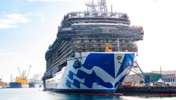 Die Sky Princess sticht 2019 erstmals in See © Princess Cruises