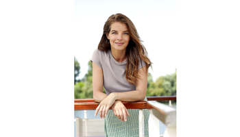 Yvonne Catterfeld ist Taufpatin der A-ROSA ALVA © A-ROSA