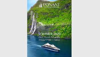 PONANT Katalogcover Sommer 2020 © Ponant