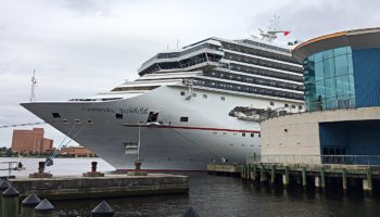 Die Carnival Sunrise im Hafen von Norfolk © Carnival Cruise Line