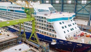 Spirit oft Discovery im Baudock I © MEYER WERFT